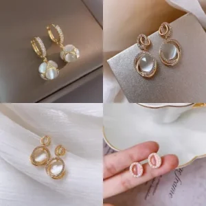 Bông Tai Mắt Mèo: Phụ Kiện Tinh Tế