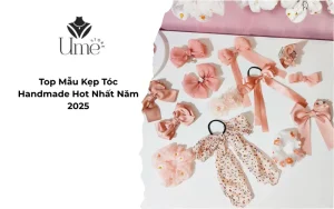 Top Mẫu Kẹp Tóc Handmade Hot Nhất Năm 2025