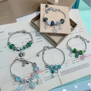 Vòng Tay Bi Charm Vương Miện Phong Cách Hoàng Gia VT01
