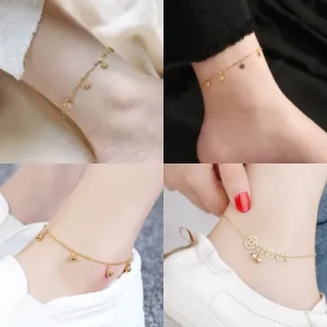 Lắc chân titan nữ đẹp – Phụ kiện nhỏ, điểm nhấn lớn cho phong cách