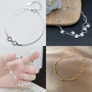 Lắc chân titan nữ đẹp – Phụ kiện nhỏ, điểm nhấn lớn cho phong cách