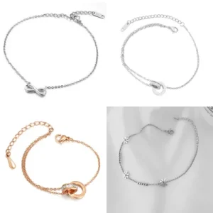 Lắc chân titan nữ đẹp – Phụ kiện nhỏ, điểm nhấn lớn cho phong cách