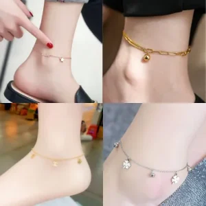 Lắc chân titan nữ đẹp – Phụ kiện nhỏ, điểm nhấn lớn cho phong cách
