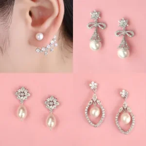 Top khuyên tai cô dâu đẹp giúp nàng tỏa sáng rạng ngời ngày cưới