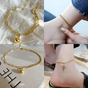 Lắc chân titan nữ đẹp – Phụ kiện nhỏ, điểm nhấn lớn cho phong cách