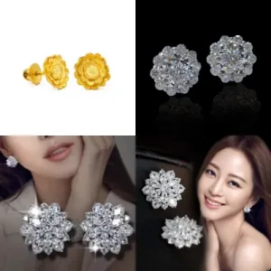 Top khuyên tai cô dâu đẹp giúp nàng tỏa sáng rạng ngời ngày cưới