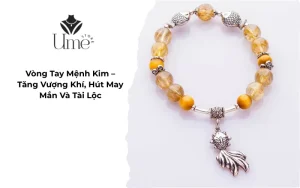 Vòng Tay Mệnh Kim – Tăng Vượng Khí, Hút May Mắn Và Tài Lộc