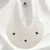 Lắc chân charm cỏ 4 lá đen may mắn - Ume Store