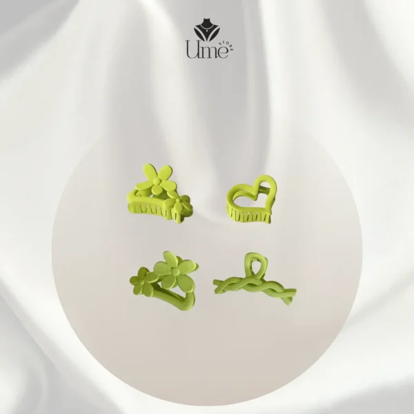 Set kẹp tóc càng cua đa dạng - Ume Store