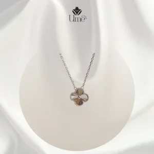 Dây chuyền cỏ 4 lá đính đá - Ume Store
