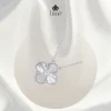 Dây chuyền cỏ 4 lá đính đá - Ume Store