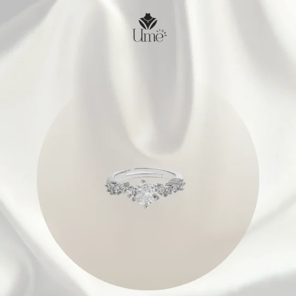 Nhẫn đính đá thanh lịch - Ume Store