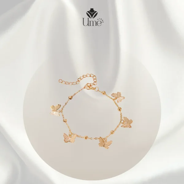 Lắc chân charm bướm - Ume Store