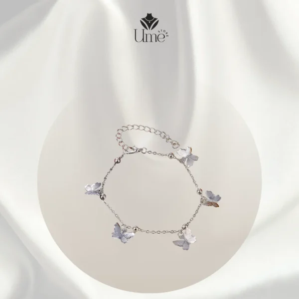 Lắc chân charm bướm - Ume Store