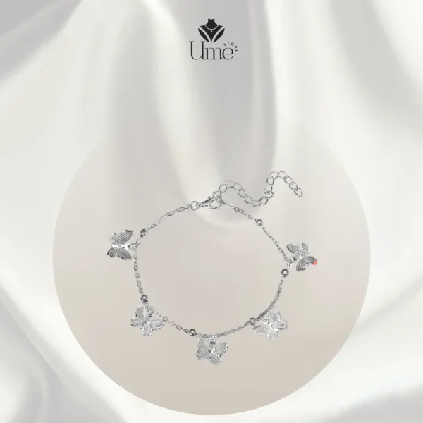 Lắc chân charm bướm - Ume Store
