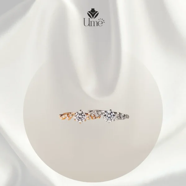 Nhẫn đính đá thanh lịch - Ume Store