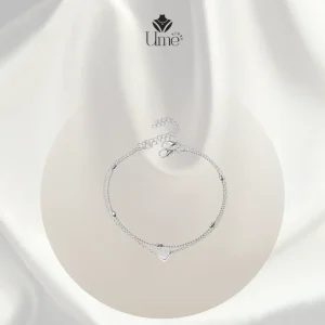 Bộ vòng tay charm hình trái tim