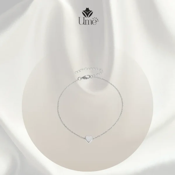 Bộ vòng tay charm hình trái tim