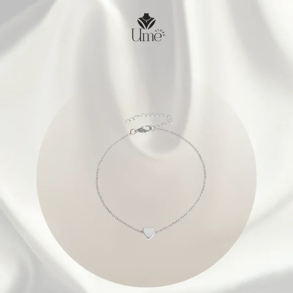 Bộ vòng tay charm hình trái tim