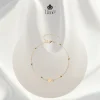 Bộ vòng tay charm hình trái tim