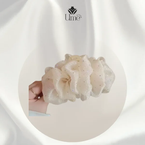 Kẹp càng cua nơ bản to - Ume Store