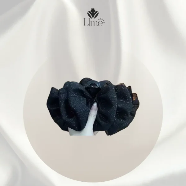 Kẹp càng cua nơ bản to - Ume Store