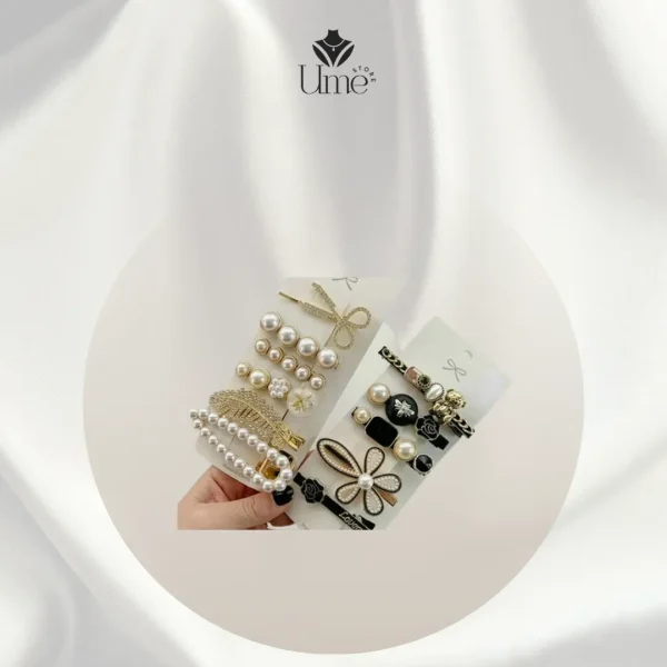 Bộ kẹp tóc nhiều loại