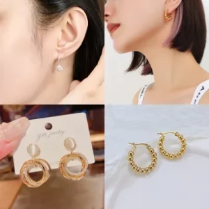 12+ Các Kiểu Bông Tai Cho Mặt Vuông
