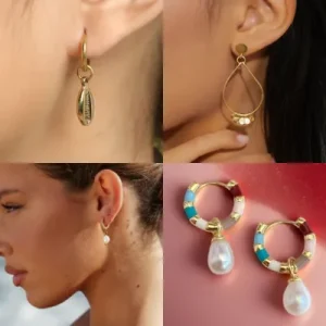 12+ Các Kiểu Bông Tai Cho Mặt Vuông