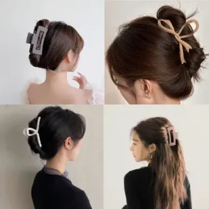 Các kiểu kẹp tóc đơn giản giúp nàng gọn gàng, thanh lịch và đầy cuốn hút