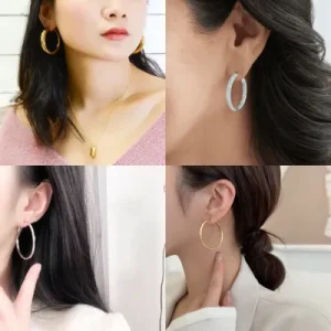 12+ Các Kiểu Bông Tai Cho Mặt Vuông