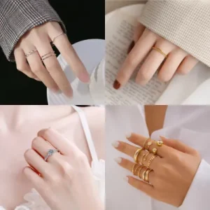 Nhẫn nữ đơn giản – Vẻ đẹp tinh tế khẳng định cá tính hiện đại