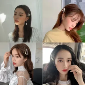 Các kiểu kẹp tóc đơn giản giúp nàng gọn gàng, thanh lịch và đầy cuốn hút