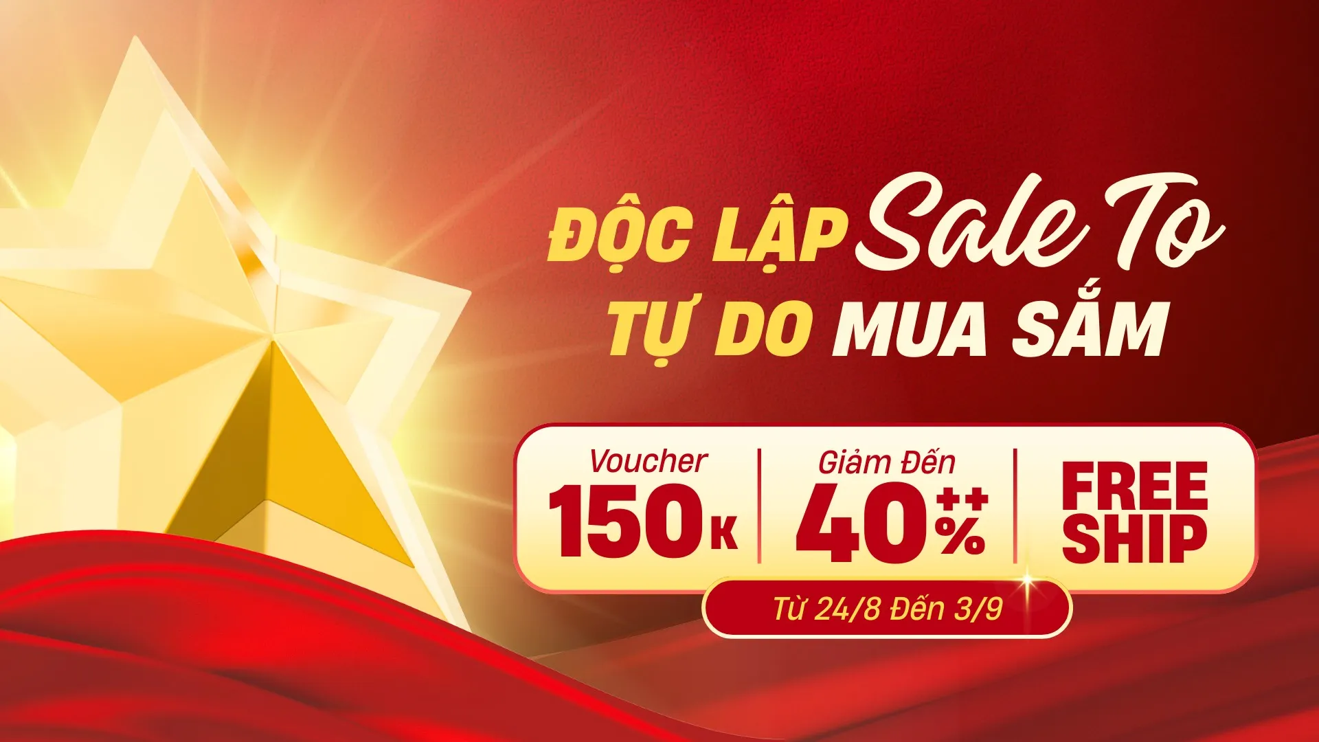 Banner chúc mừng 2/9