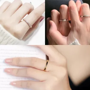 Nhẫn nữ đơn giản – Vẻ đẹp tinh tế khẳng định cá tính hiện đại