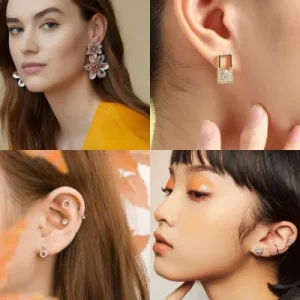 Khuyên tai đẹp cá tính – Phụ kiện giúp bạn tỏa sáng nổi bật