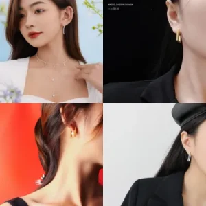 Bí quyết chọn bông tai cho gương mặt tròn giúp khuôn mặt thon gọn hơn